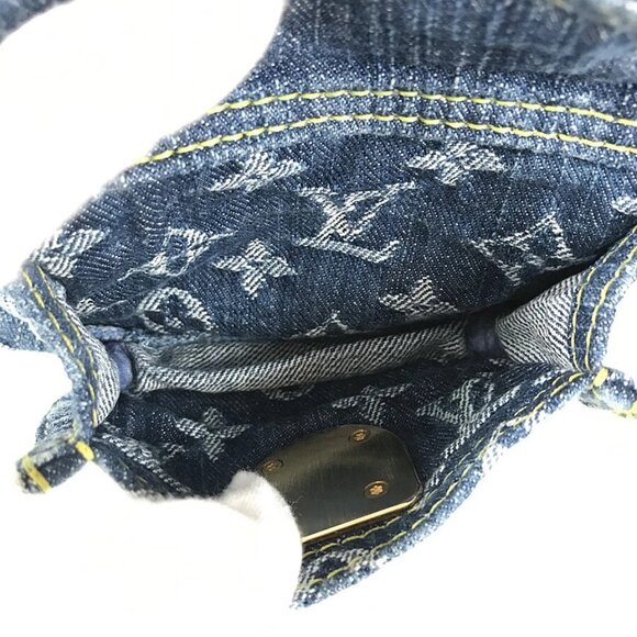 LOUIS VUITTON Monogram Denim Baggy PM M95049 Shoulder bag - Picture 10 of 15